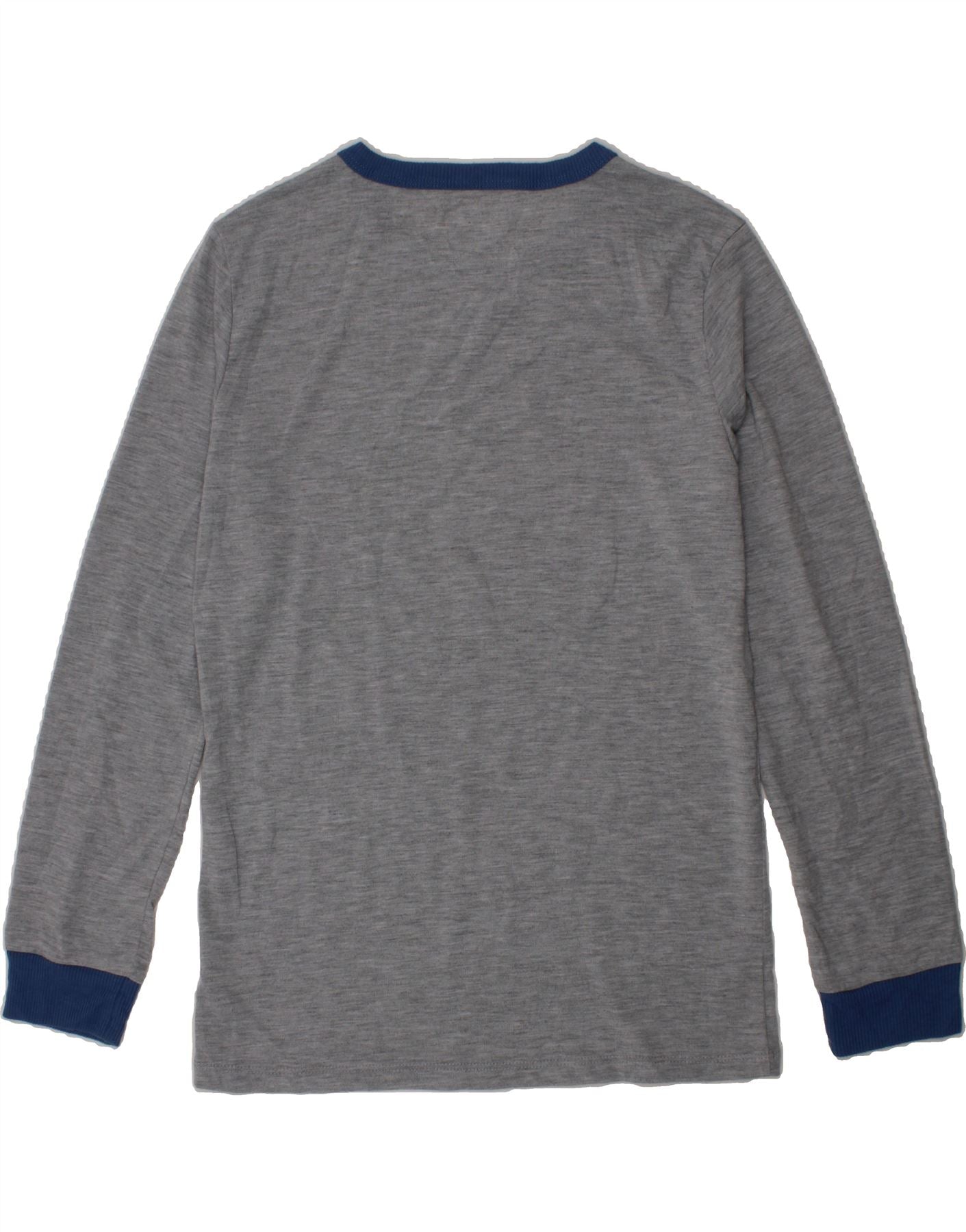 EDDIE BAUER Boys Graphic Top Long Sleeve 10-11 Years Medium  Grey Nature Vintage Eddie Bauer and Second-Hand Eddie Bauer from Messina Hembry