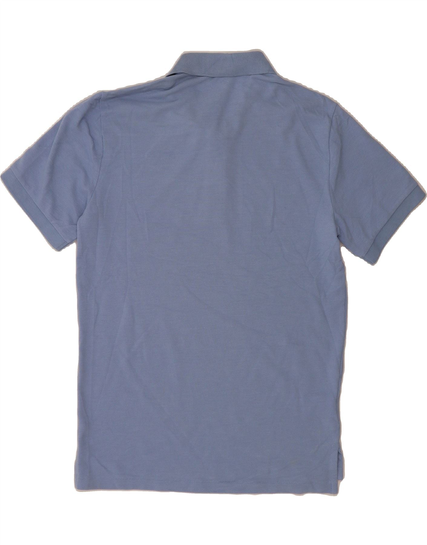 EDDIE BAUER Mens Polo Shirt Medium Blue Cotton Vintage Eddie Bauer and Second-Hand Eddie Bauer from Messina Hembry