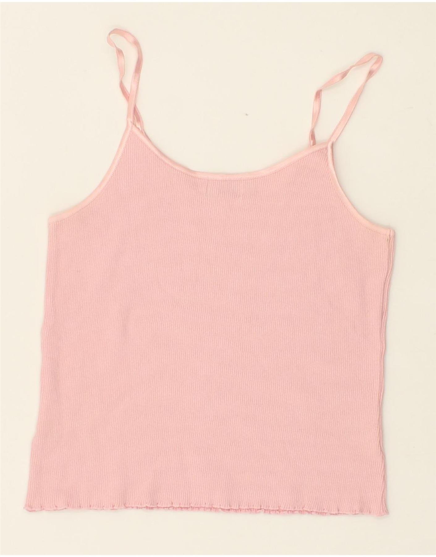 HOBBS Girls Cami Top 13-14 Years Pink Cotton Vintage Hobbs and Second-Hand Hobbs from Messina Hembry