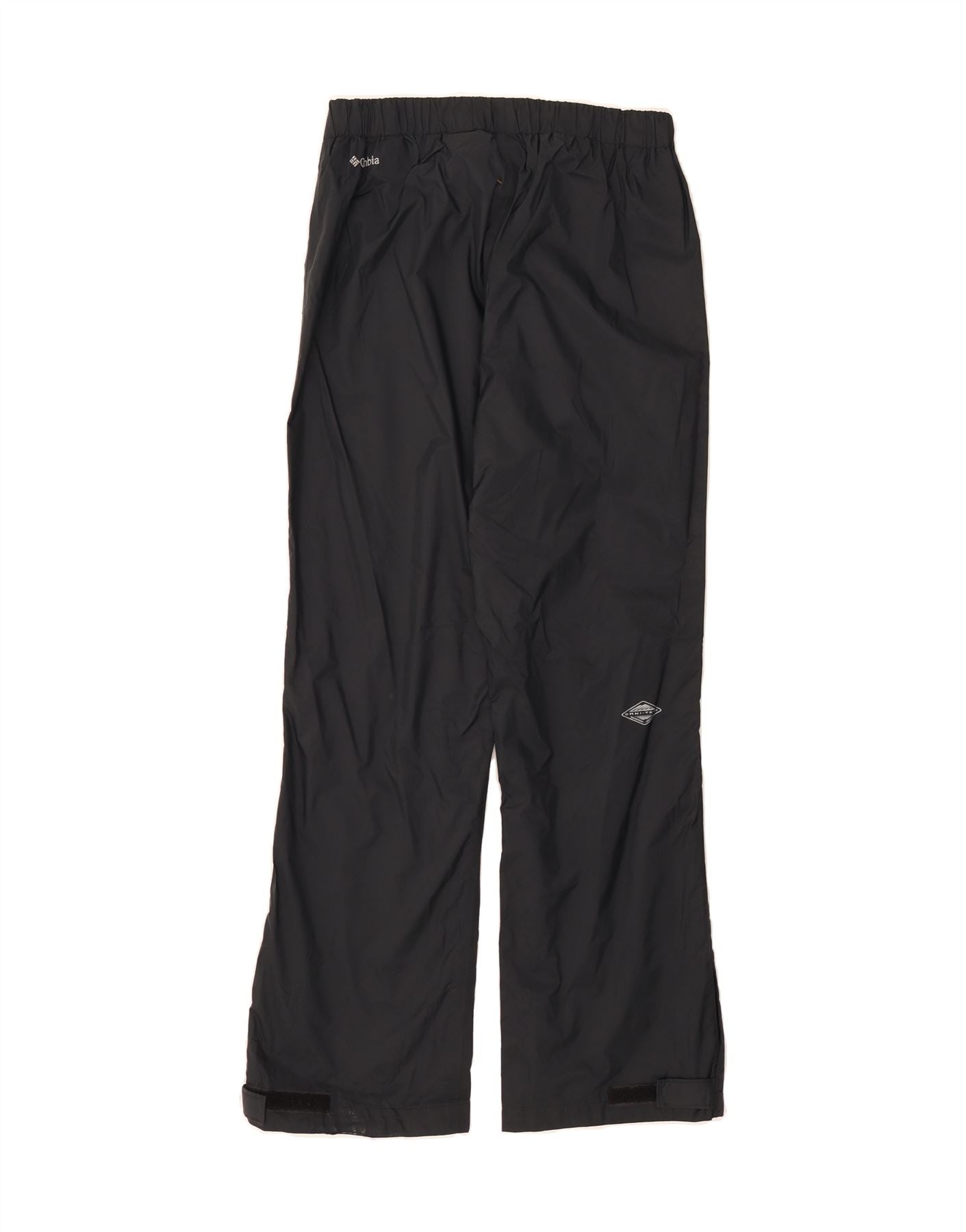 COLUMBIA Mens Tracksuit Trousers Medium  Black Nylon Vintage Columbia and Second-Hand Columbia from Messina Hembry