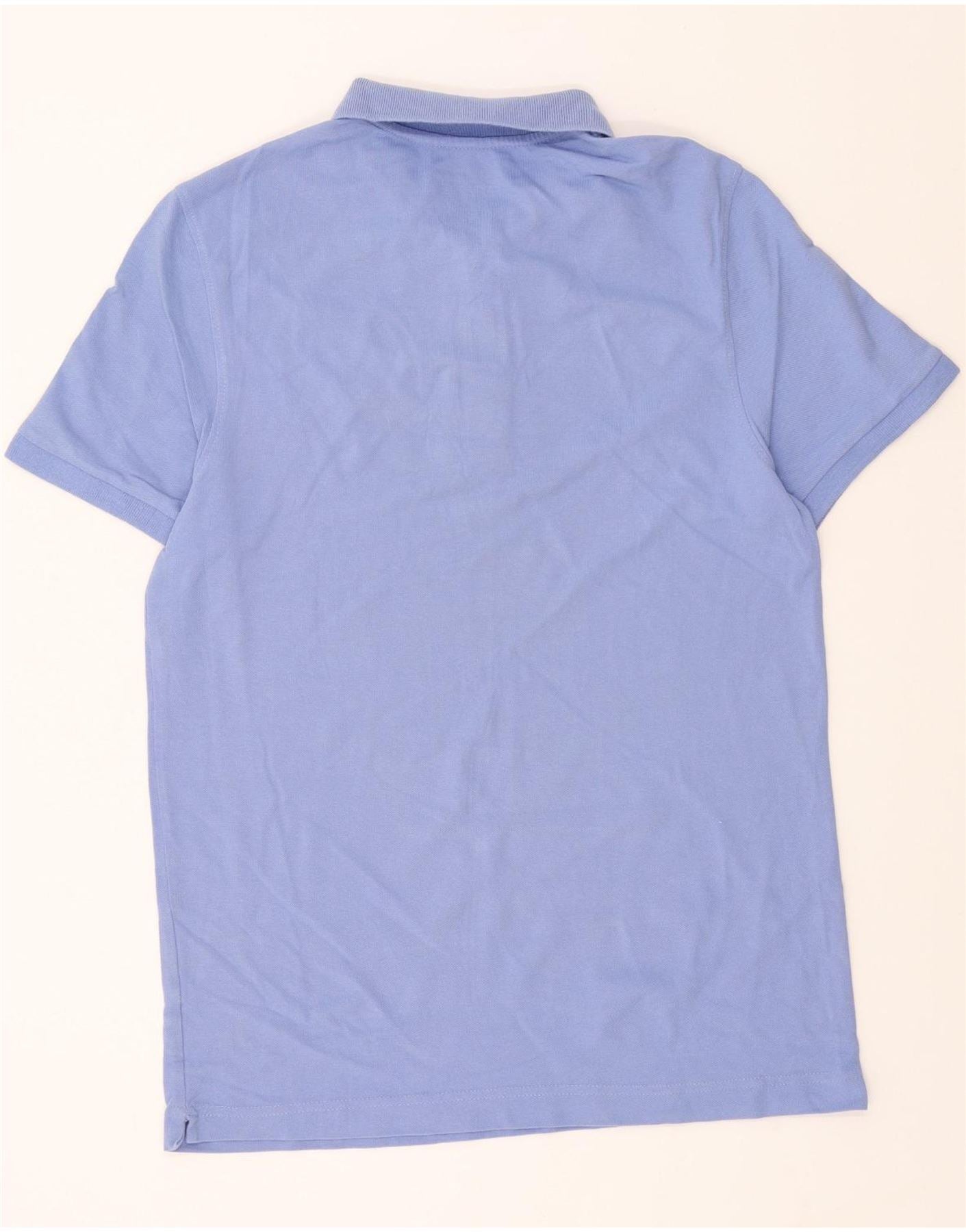 LOTTO Mens Polo Shirt Large Blue Vintage Lotto and Second-Hand Lotto from Messina Hembry