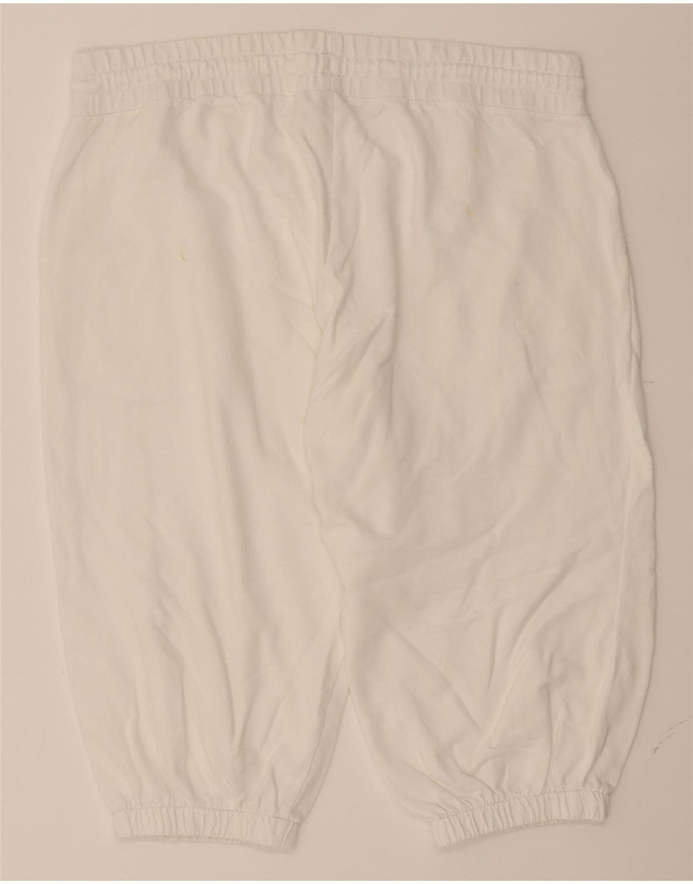 PUMA Womens Sport Shorts UK 18 XL White Cotton Vintage Puma and Second-Hand Puma from Messina Hembry