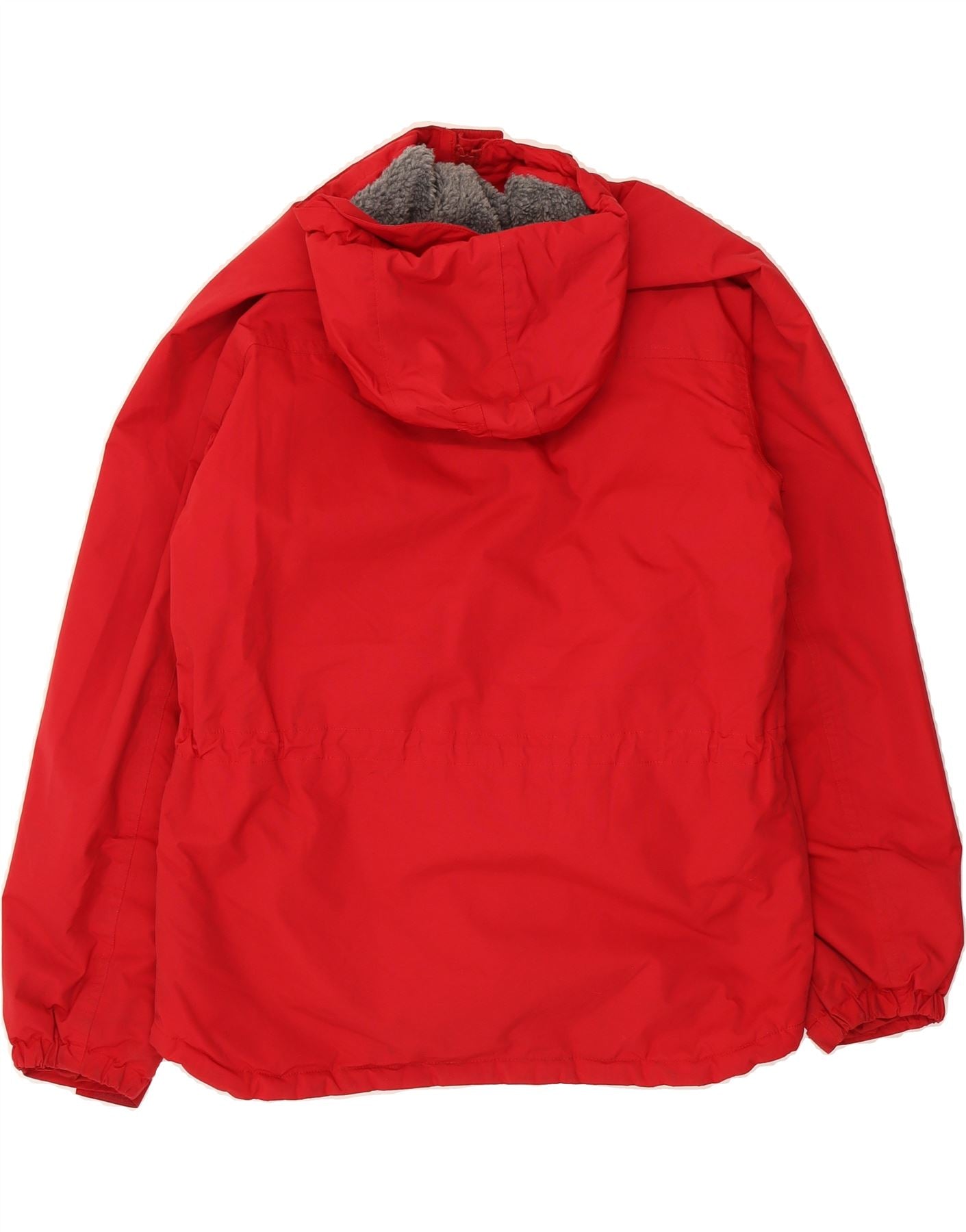 CANADIAN Boys Hooded Windbreaker Jacket 13-14 Years Red Vintage Canadian and Second-Hand Canadian from Messina Hembry