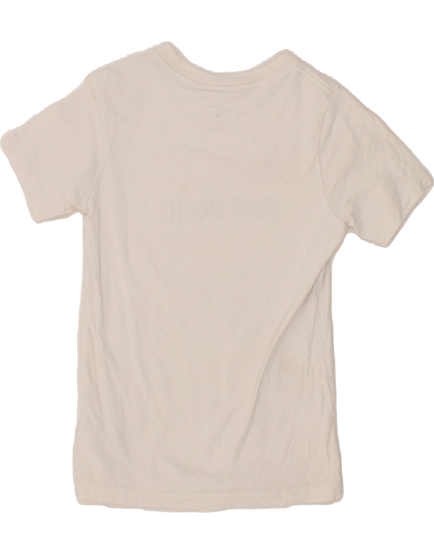 NIKE Boys Graphic T-Shirt Top 10-11 Years Medium  White Cotton Vintage Nike and Second-Hand Nike from Messina Hembry