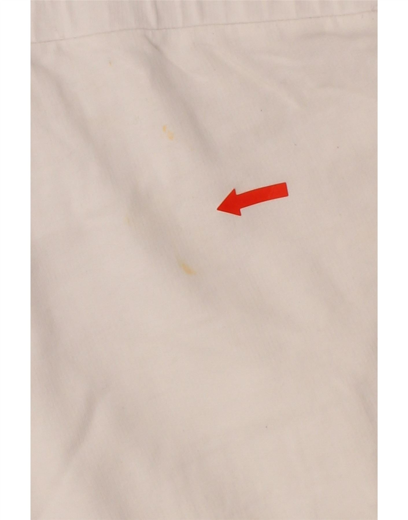 PUMA Womens Sport Shorts UK 18 XL White Cotton Vintage Puma and Second-Hand Puma from Messina Hembry