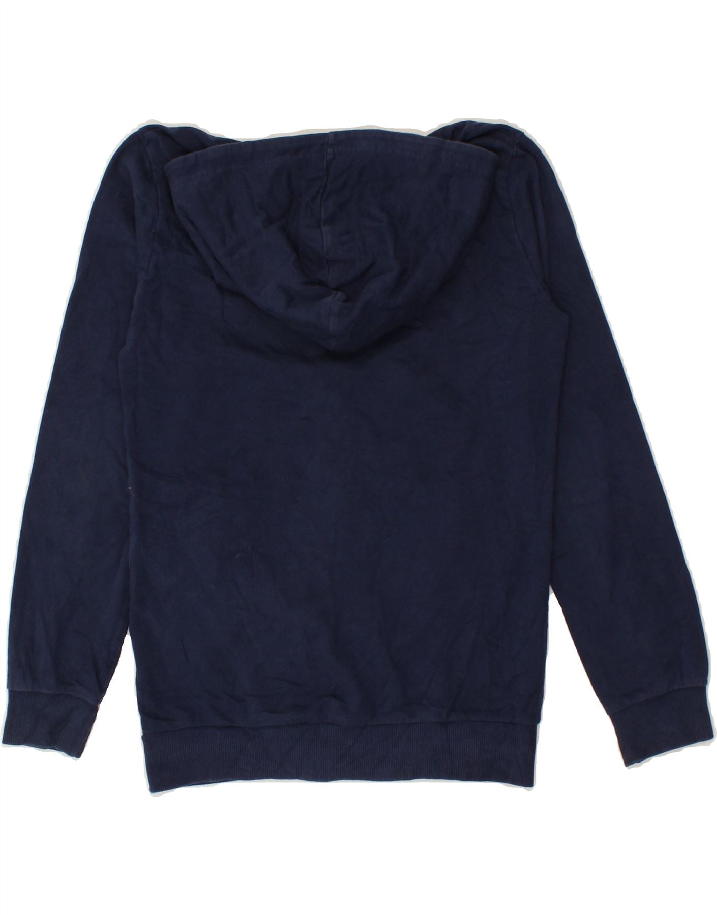 LOTTO Girls Zip Hoodie Sweater 11-12 Years Navy Blue Cotton Vintage Lotto and Second-Hand Lotto from Messina Hembry