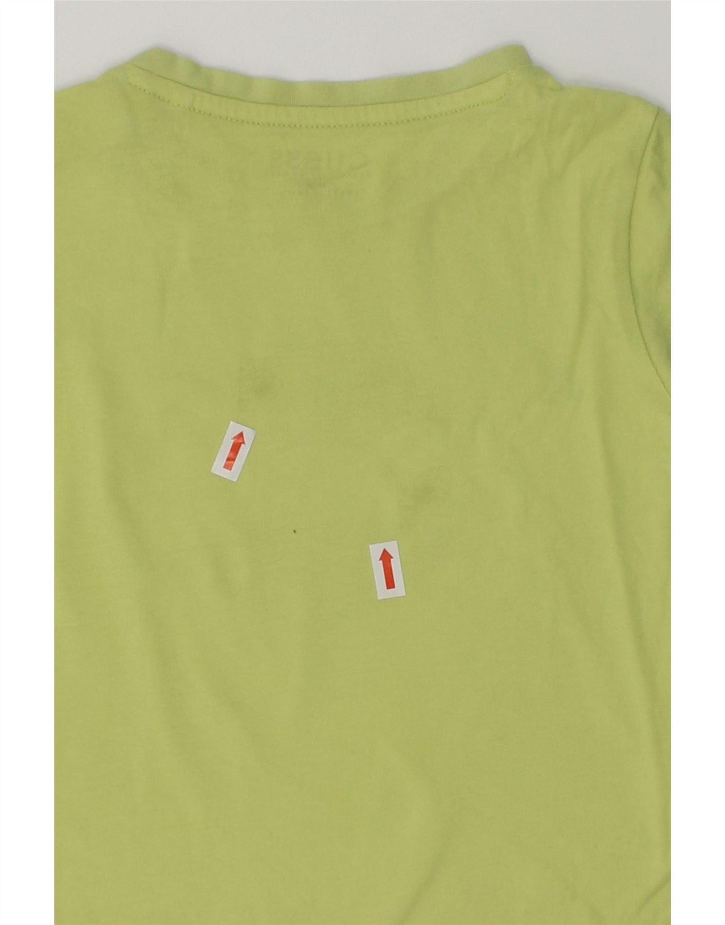 GUESS Baby Boys Graphic T-Shirt Top 12-18 Months Green | Vintage Guess | Thrift | Second-Hand Guess | Used Clothing | Messina Hembry
