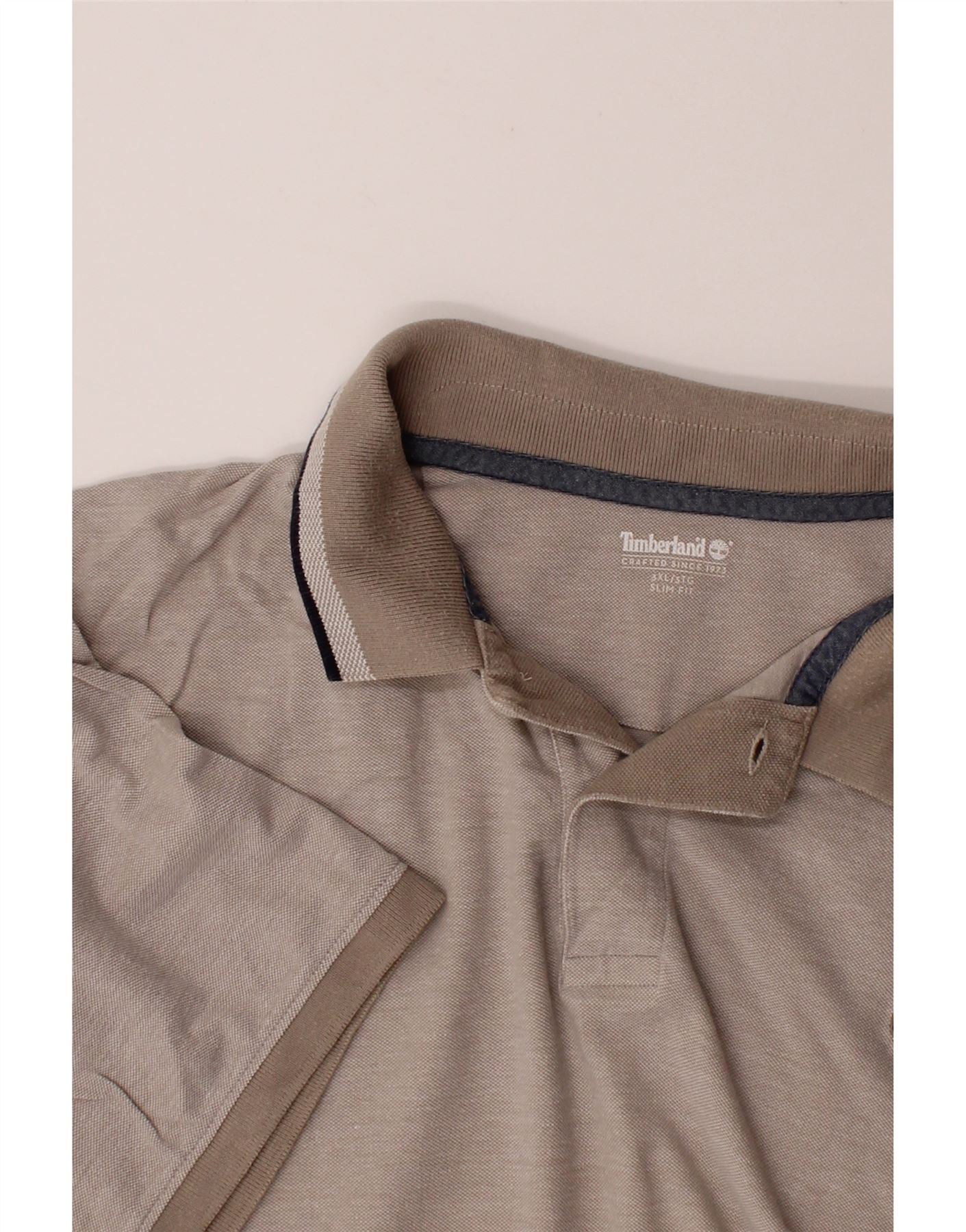 TIMBERLAND Mens Slim Fit T-Shirt 3XL Grey Vintage Timberland and Second-Hand Timberland from Messina Hembry