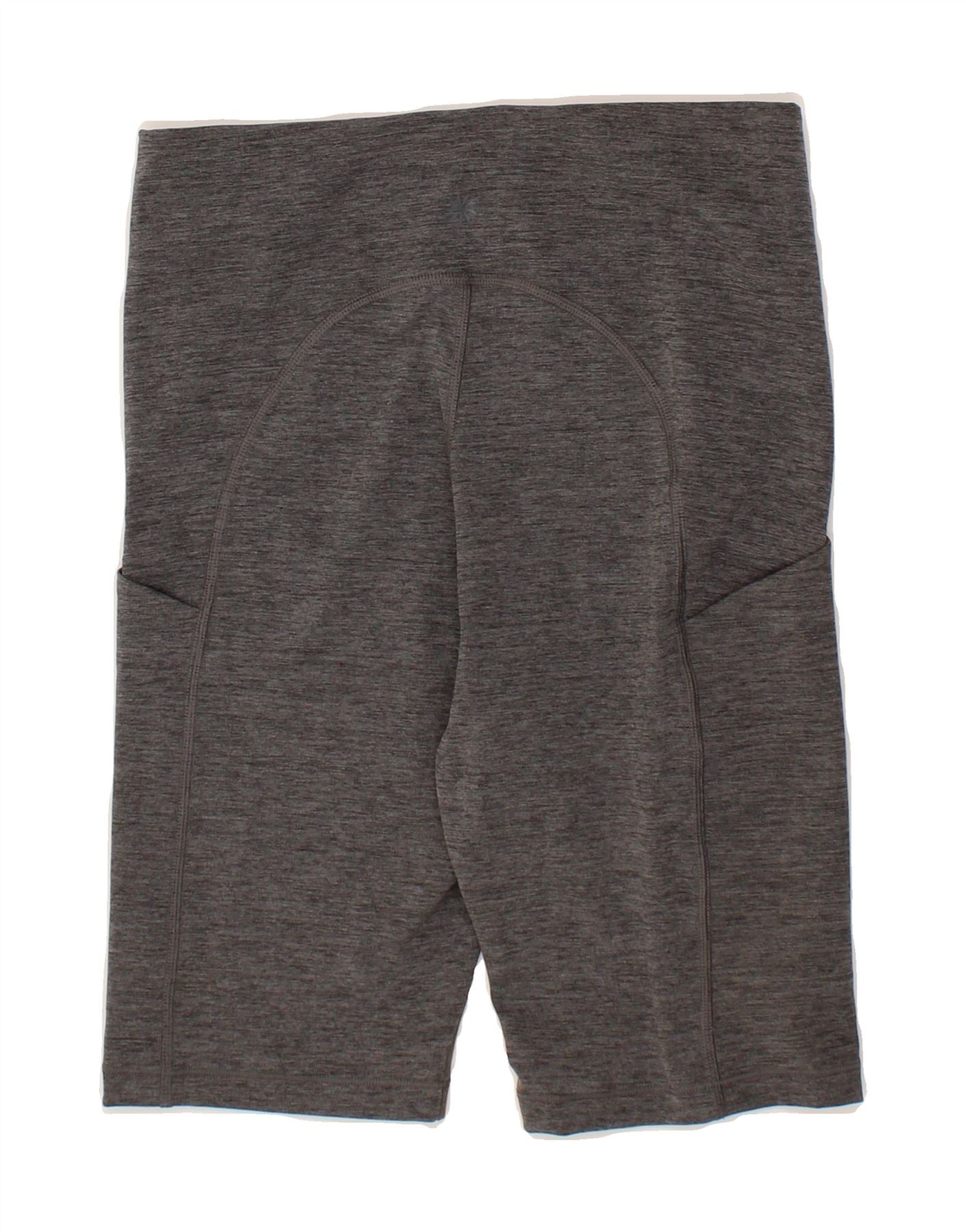 ATHLETA Womens Sport Shorts UK 10 Small Grey Polyester Vintage Athleta and Second-Hand Athleta from Messina Hembry