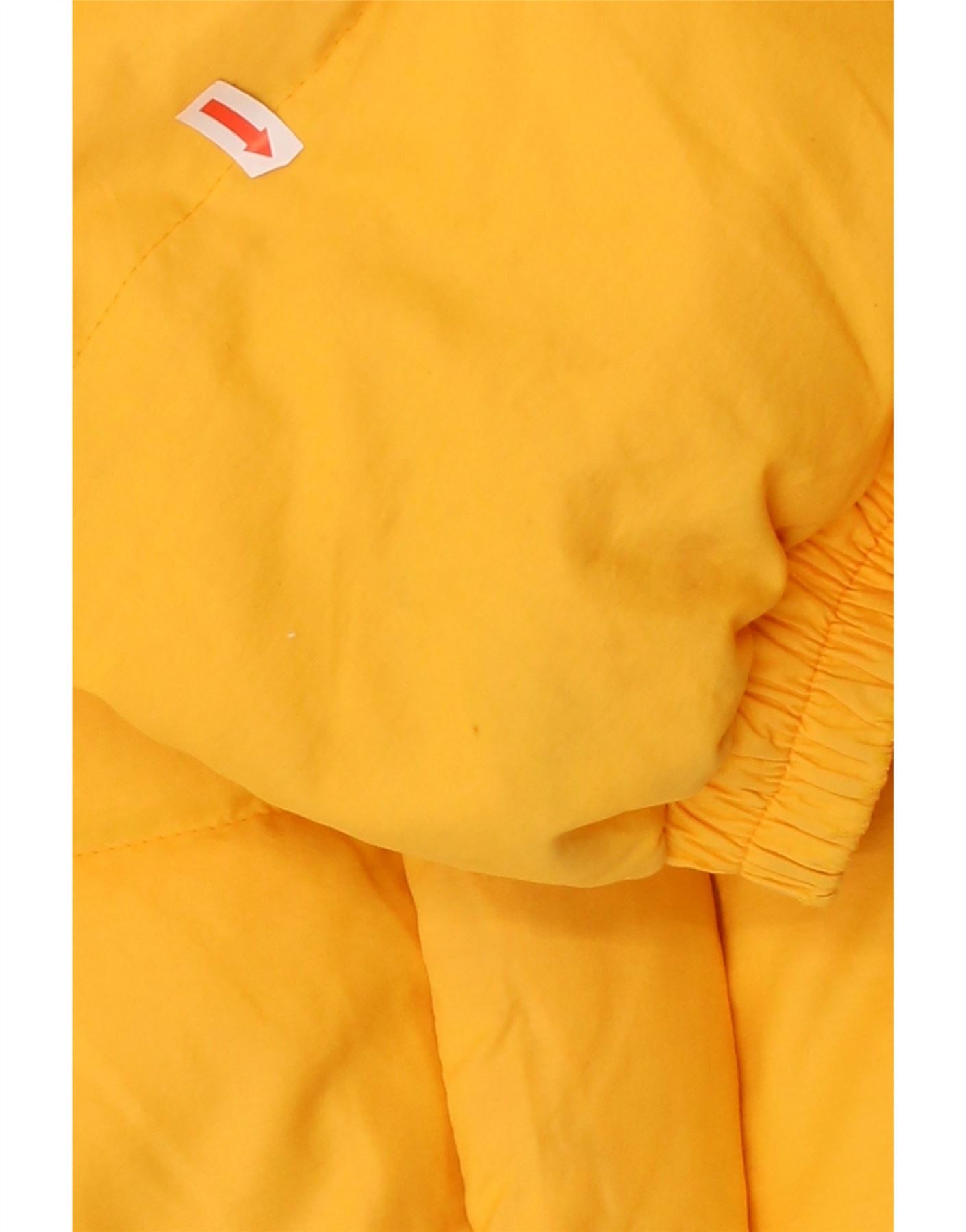 COLMAR Mens Padded Jacket UK 38 Medium Yellow Vintage Colmar and Second-Hand Colmar from Messina Hembry