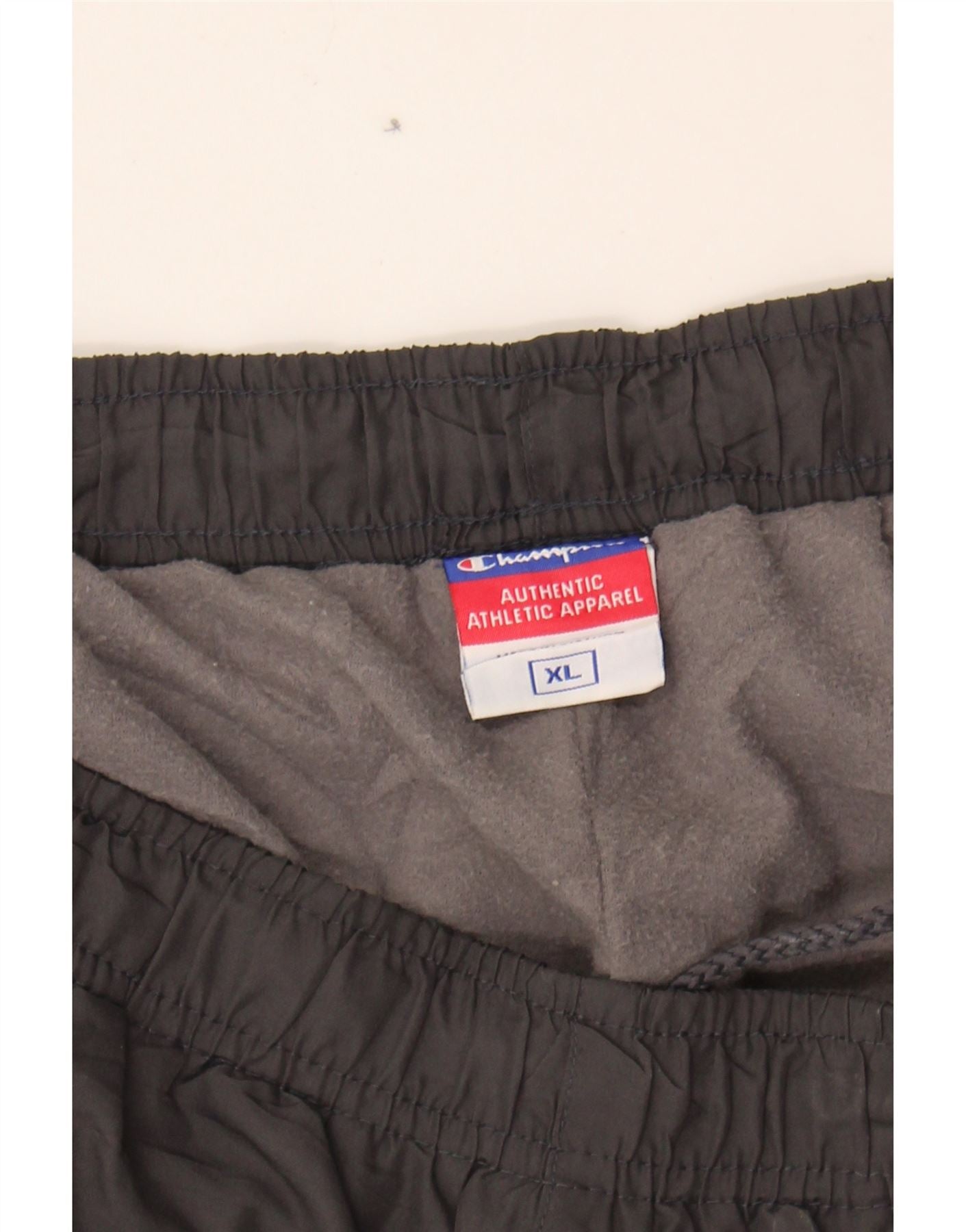 CHAMPION Mens Tracksuit Trousers XL  Grey Polyester Vintage Champion and Second-Hand Champion from Messina Hembry