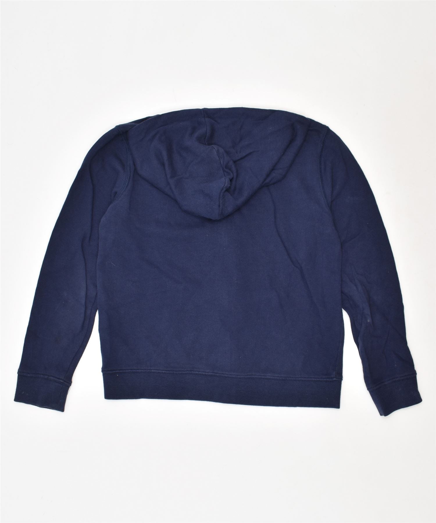 GUESS Boys Zip Hoodie Sweater 7-8 Years Navy Blue Cotton | Vintage | Thrift | Second-Hand | Used Clothing | Messina Hembry