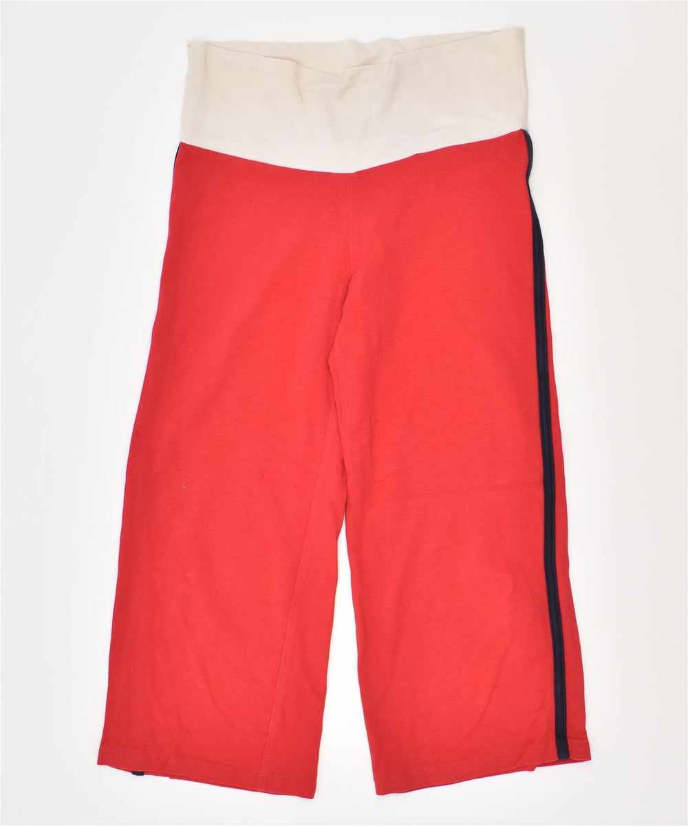 SUPERGA Girls Capri Tracksuit Trousers 11-12 Years Red Cotton, Vintage &  Second-Hand Clothing Online