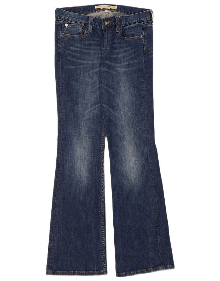 French Connection Womens Bootcut Flared Jeans UK 12 Medium W32 L34 Blue