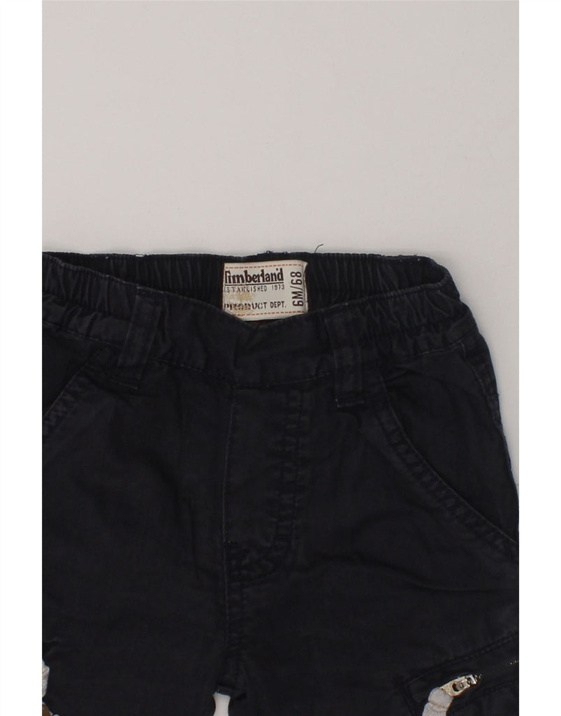 TIMBERLAND Baby Boys Straight Cargo Trousers 3-6 Months W18 L7  Navy Blue | Vintage Timberland | Thrift | Second-Hand Timberland | Used Clothing | Messina Hembry 