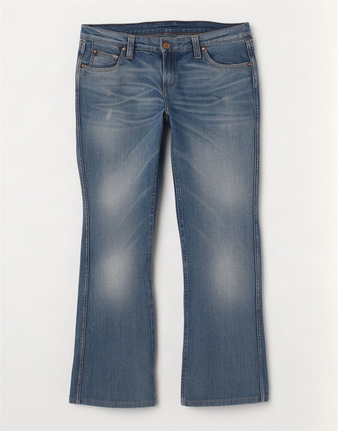 Meltin' Pot Womens Nicole Bootcut Jeans W30 L28 Blue