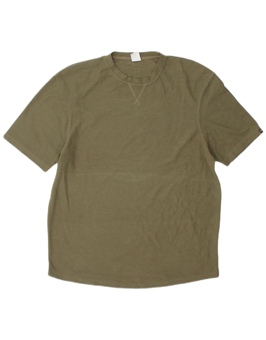 Zara Mens T-Shirt Top XL Khaki