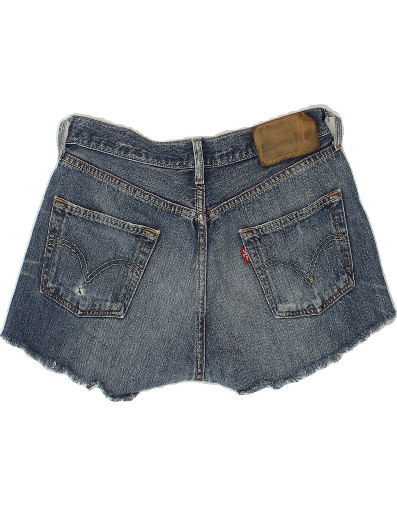 LEVI'S Womens Denim Shorts W30 Medium Blue | Vintage Levi's | Thrift | Second-Hand Levi's | Used Clothing | Messina Hembry 