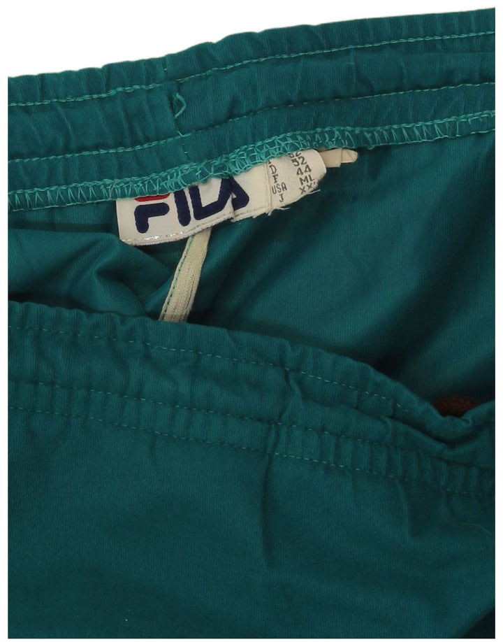 Fila Mens Tracksuit Trousers IT 52 Large  Turquoise