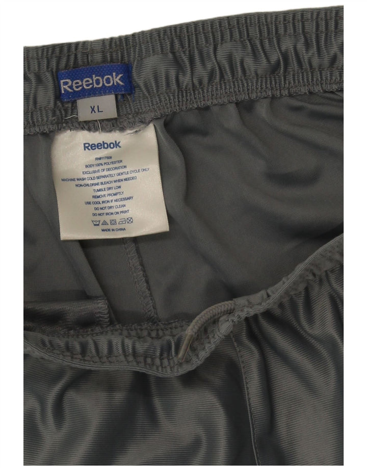 Reebok Mens Sport Shorts XL Grey Colourblock Polyester