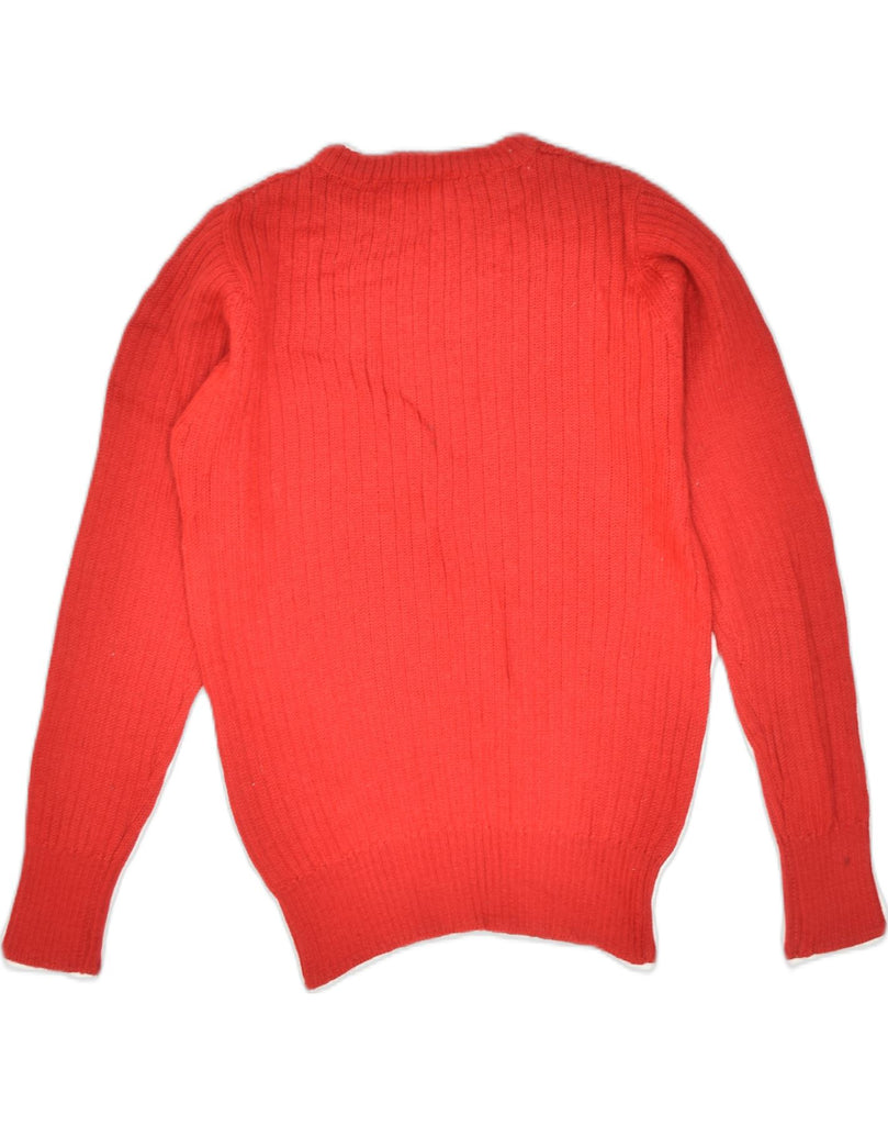 VINTAGE Womens Crew Neck Jumper Sweater UK 18 XL Red | Vintage | Thrift | Second-Hand | Used Clothing | Messina Hembry 