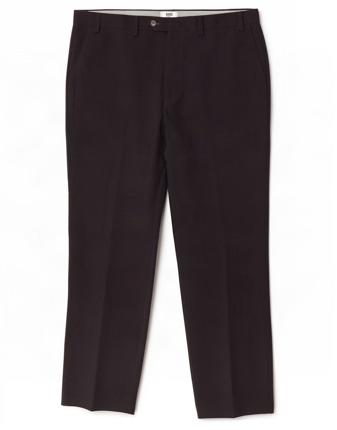 Marks & Spencer Mens Straight Suit Trousers W38 L33 Navy Blue Polyester