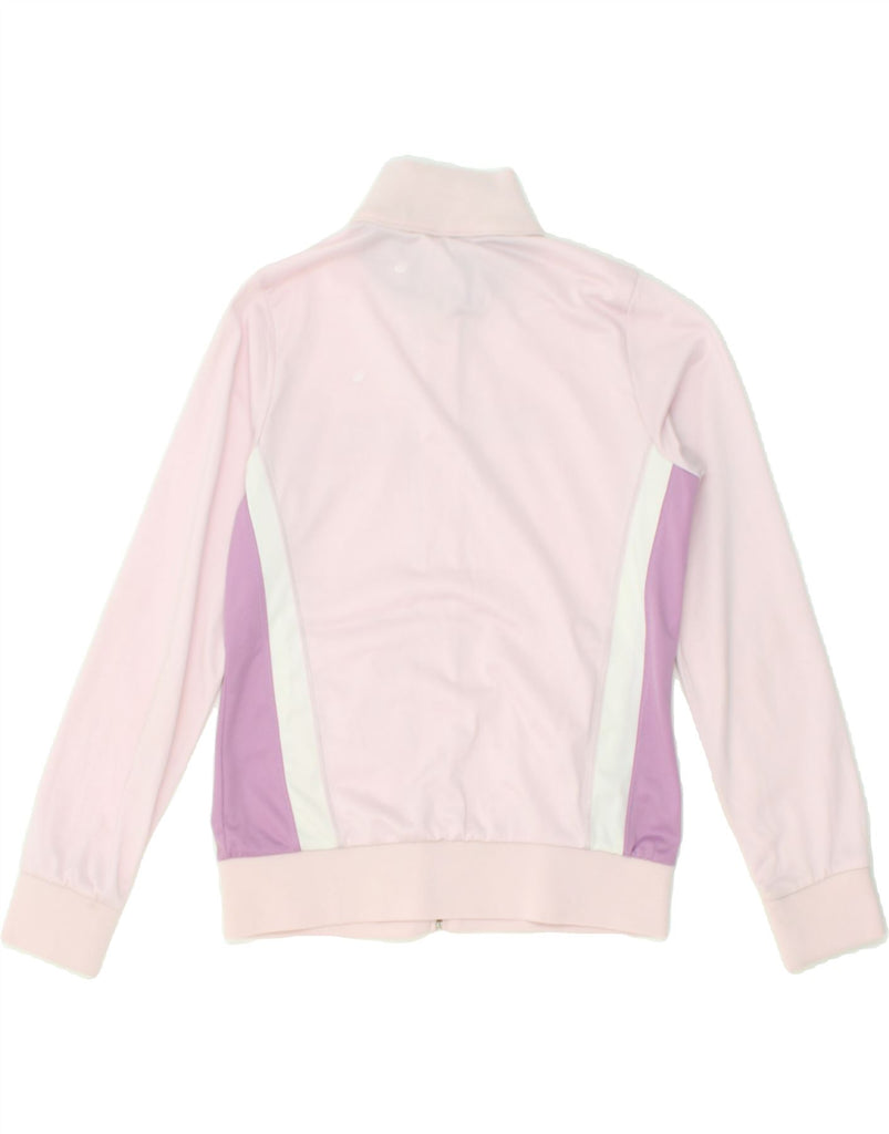 CHAMPION Girls Graphic Tracksuit Top Jacket 13-14 Years XL Pink Polyester | Vintage Champion | Thrift | Second-Hand Champion | Used Clothing | Messina Hembry 