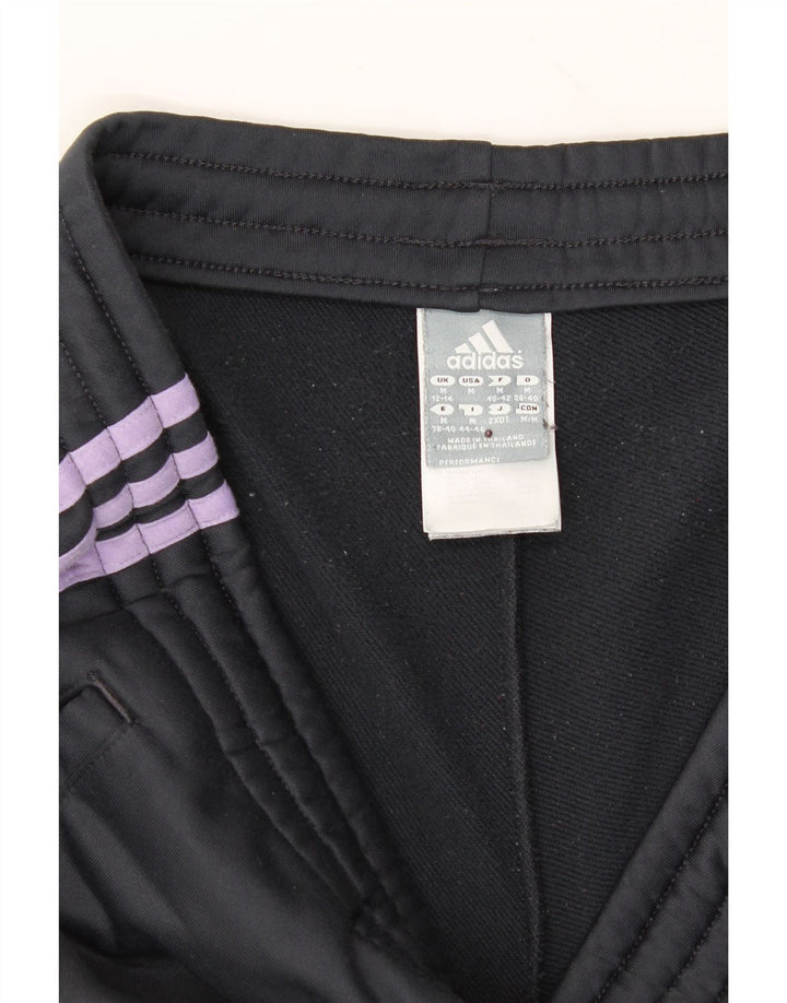 CHAMPION Womens Tracksuit Trousers UK 12/14 Medium Black Polyester Vintage Champion and Second-Hand Champion from Messina Hembry 