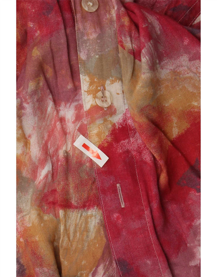 Eterna Mens Short Sleeve Shirt 2XL Multicoloured Tie Dye