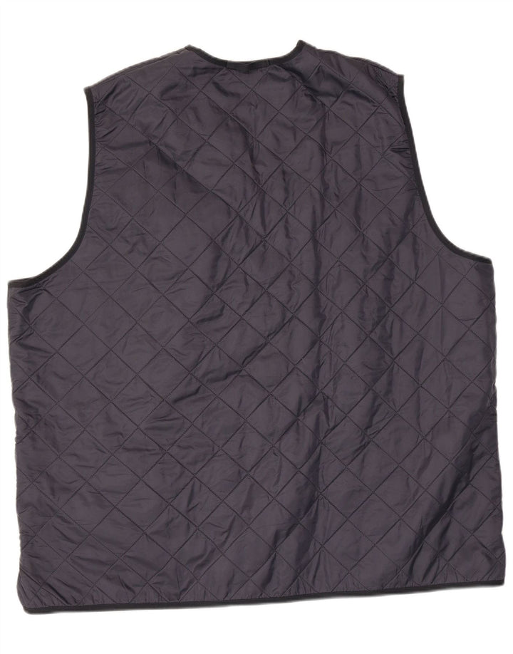 Barbour Mens Liner Quilted Gilet UK 44 2XL Navy Blue Polyamide