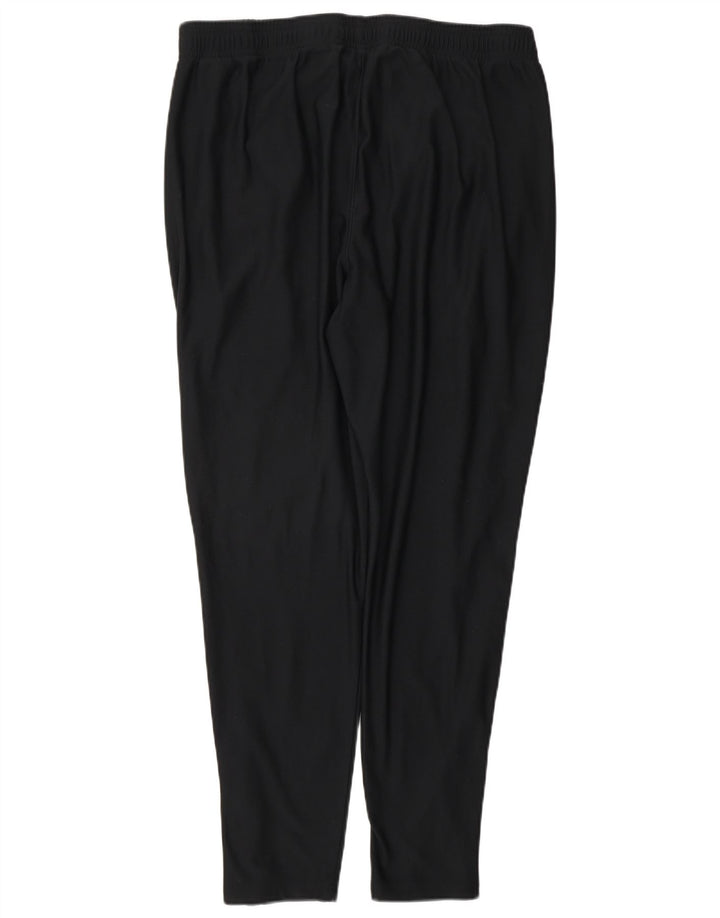 Under Armour Mens Tracksuit Trousers XL Black Polyester