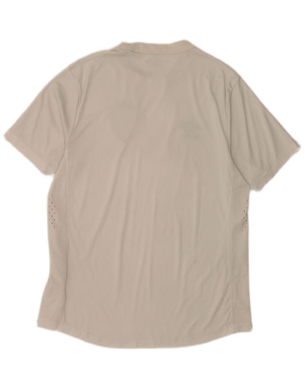 Umbro Mens Brisbane Roar FC Graphic T-Shirt Top Medium White Polyester