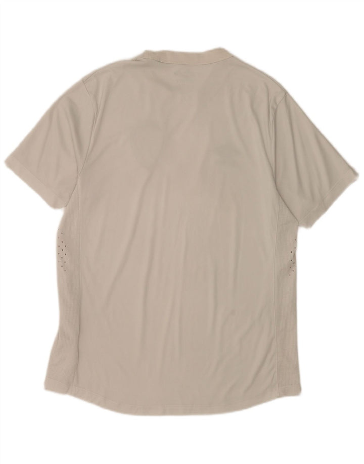 Umbro Mens Brisbane Roar FC Graphic T-Shirt Top Medium White Polyester