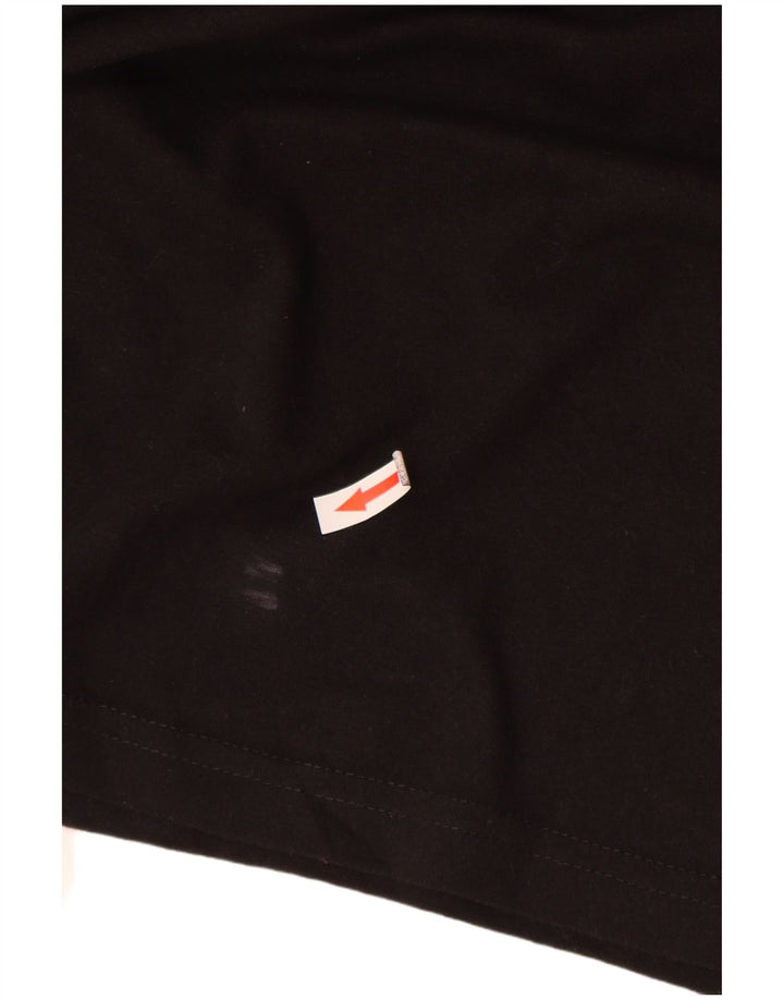 Vans Mens Graphic T-Shirt Top Medium Black Cotton