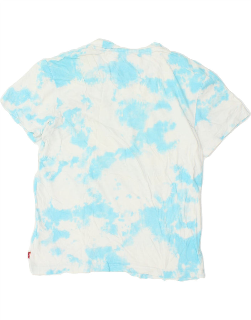 LEVI'S Boys T-Shirt Top 13-14 Years Blue Tie Dye Cotton | Vintage Levi's | Thrift | Second-Hand Levi's | Used Clothing | Messina Hembry 