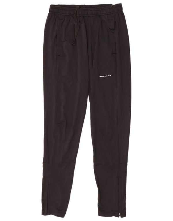 Under Armour Mens Tracksuit Trousers Medium Black Polyester
