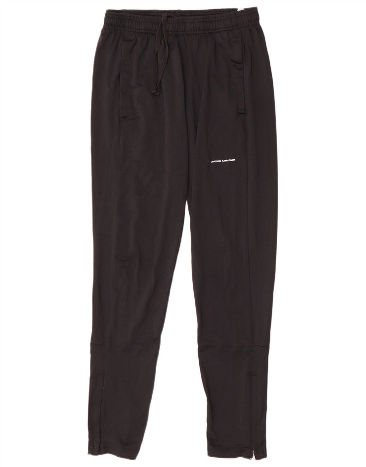 Under Armour Mens Tracksuit Trousers Medium Black Polyester