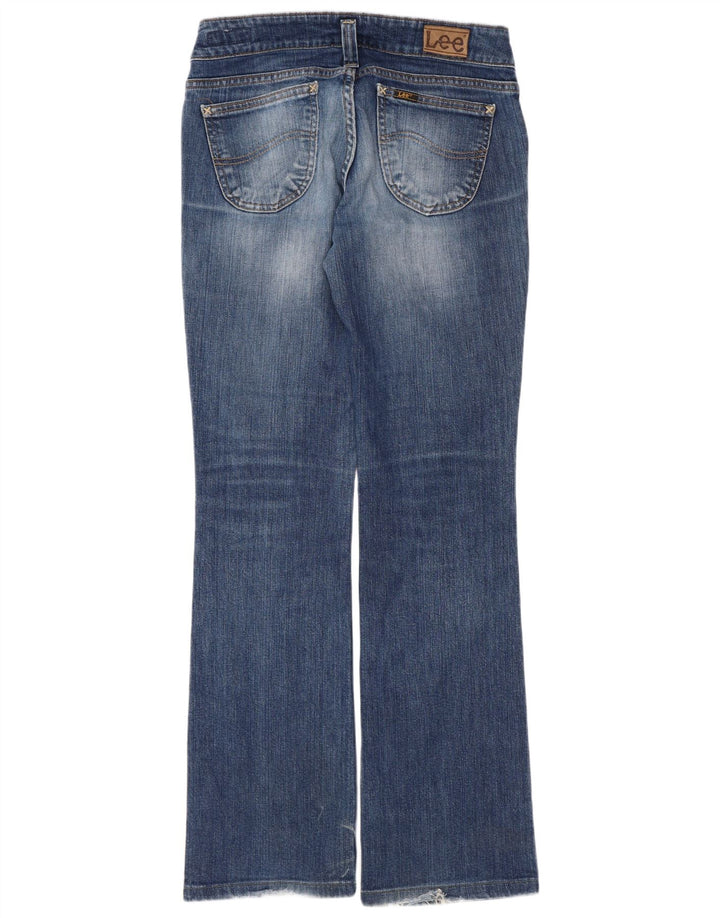Lee Womens Leola Bootcut Jeans W30 L35 Blue Cotton