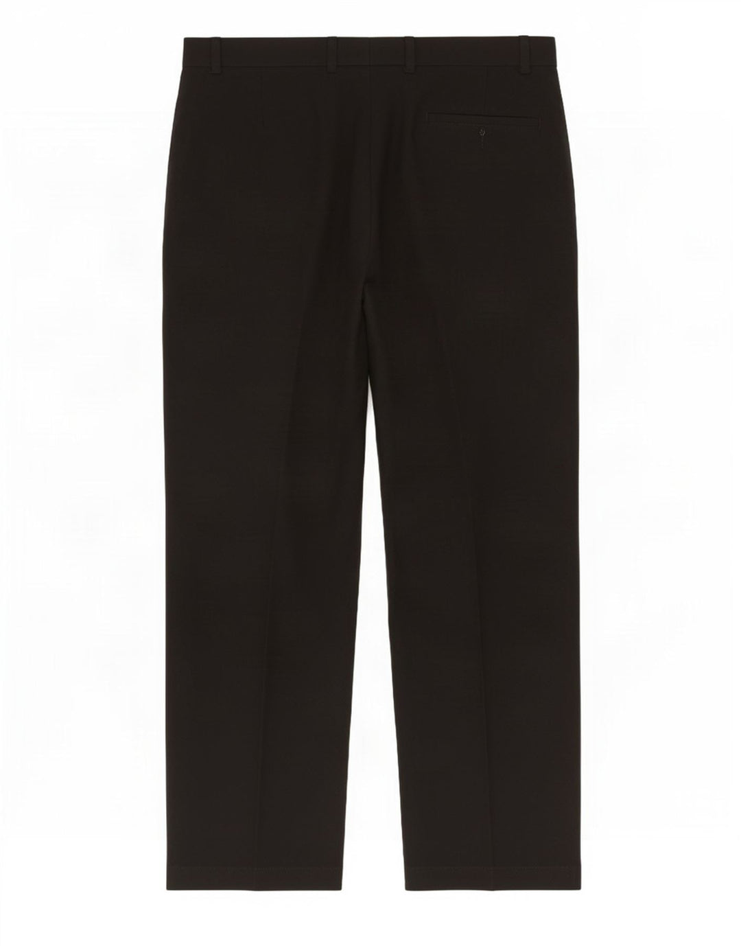 Marks & Spencer Mens Straight Suit Trousers W36 L29 Black Polyester