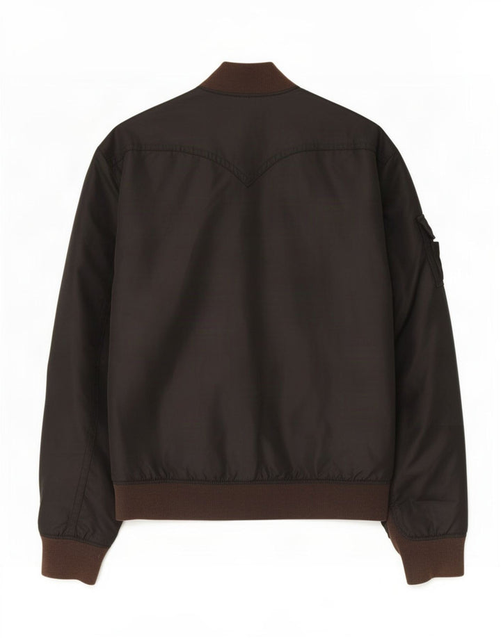 Levi's Mens Bomber Jacket UK 40 Large Black Polyamide