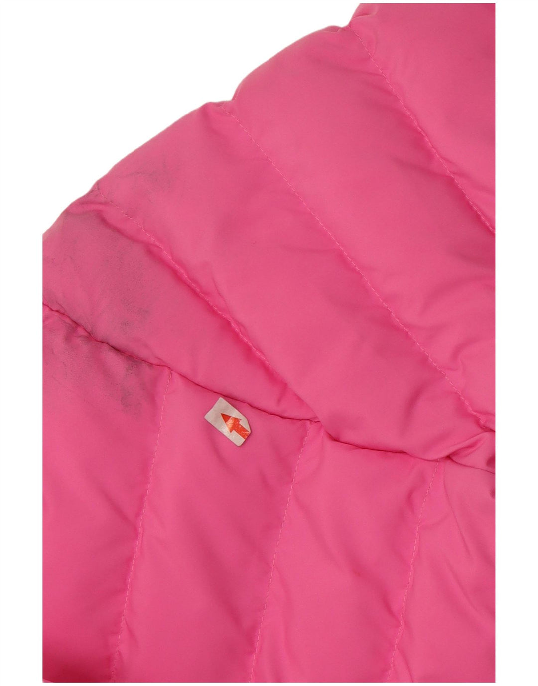 Nike Boys Hooded Padded Jacket 12-13 Years Large Pink Polyester