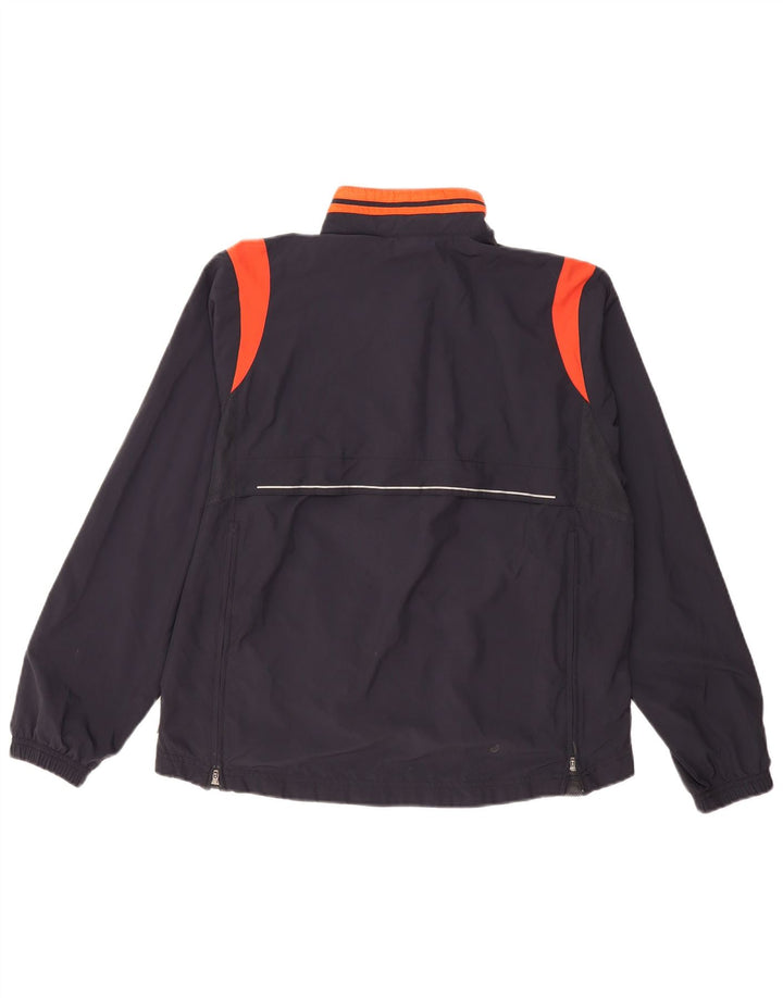 Adidas Womens Climashell Tracksuit Top Jacket UK 16 Large Navy Blue