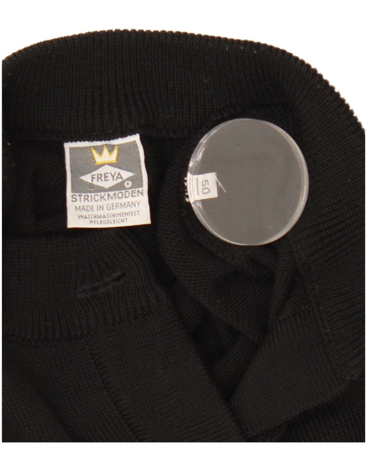 Strickmoden Womens Cardigan Sweater EU 50 2XL Black Polyacrylic