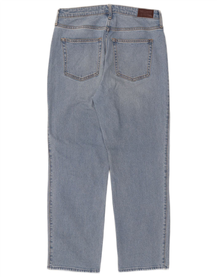 SUPERDRY Womens Straight Jeans W29 L27  Blue Cotton