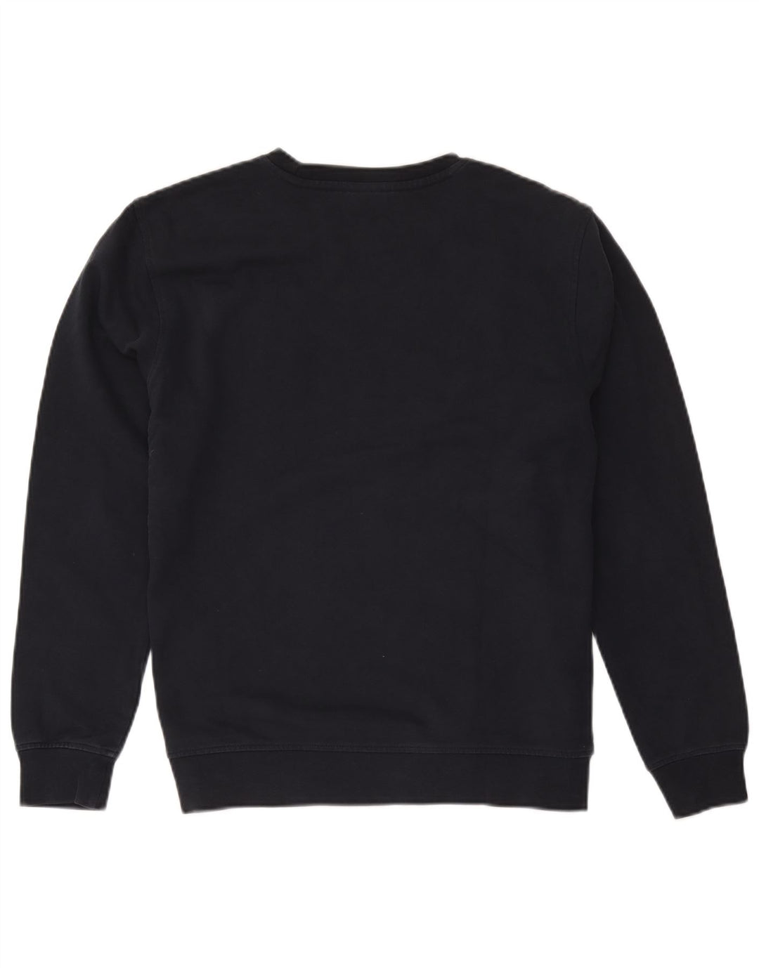 Bear Mens Graphic Sweatshirt Jumper Medium Navy Blue Cotton