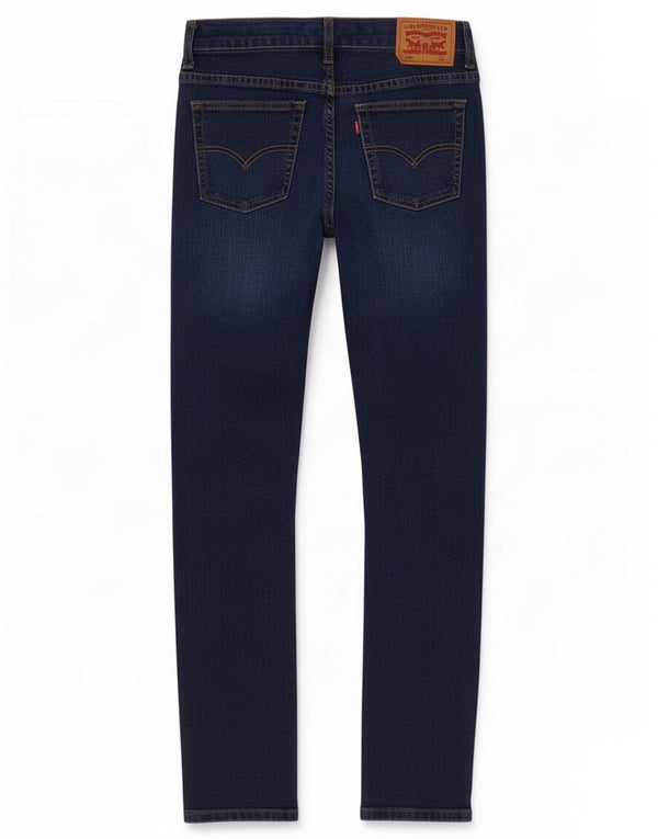 Levi's Boys 510 Skinny Jeans 11-12 Years W28 L28 Blue Cotton