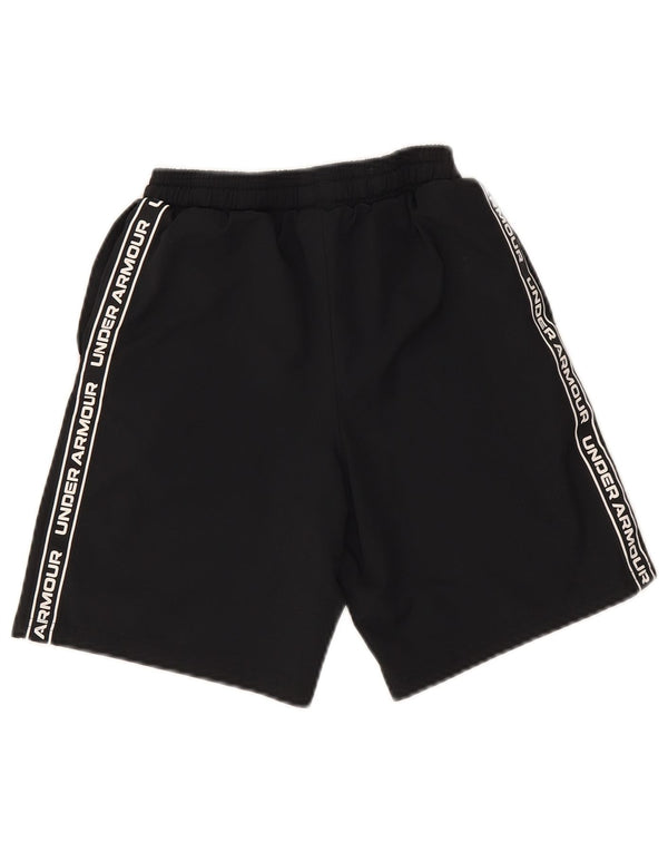 Under Armour Boys Sport Shorts 9-10 Years Medium Black Polyester