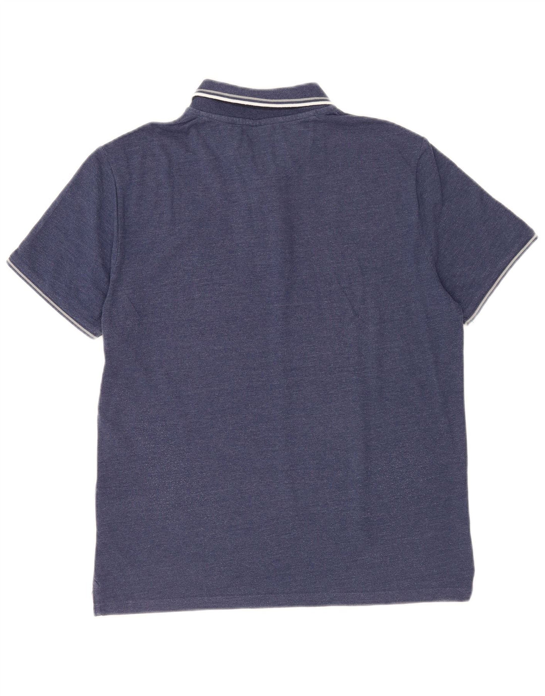 Champion Mens Polo Shirt Large Navy Blue Cotton