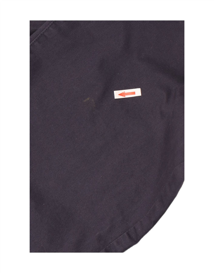 Gant Mens Regular Chino Trousers W38 L30 Navy Blue Cotton