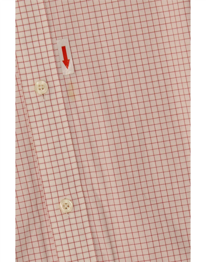 Vineyard Vines Mens Classic Fit Shirt Medium White Check Cotton